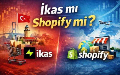 İkas mı Shopify mı? Türkiye İçin E-Ticaret Karşılaştırması (2026)