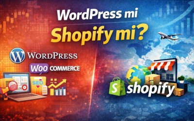WordPress (WooCommerce) mi Shopify mi? E-Ticaret İçin Hangisi Daha Avantajlı?