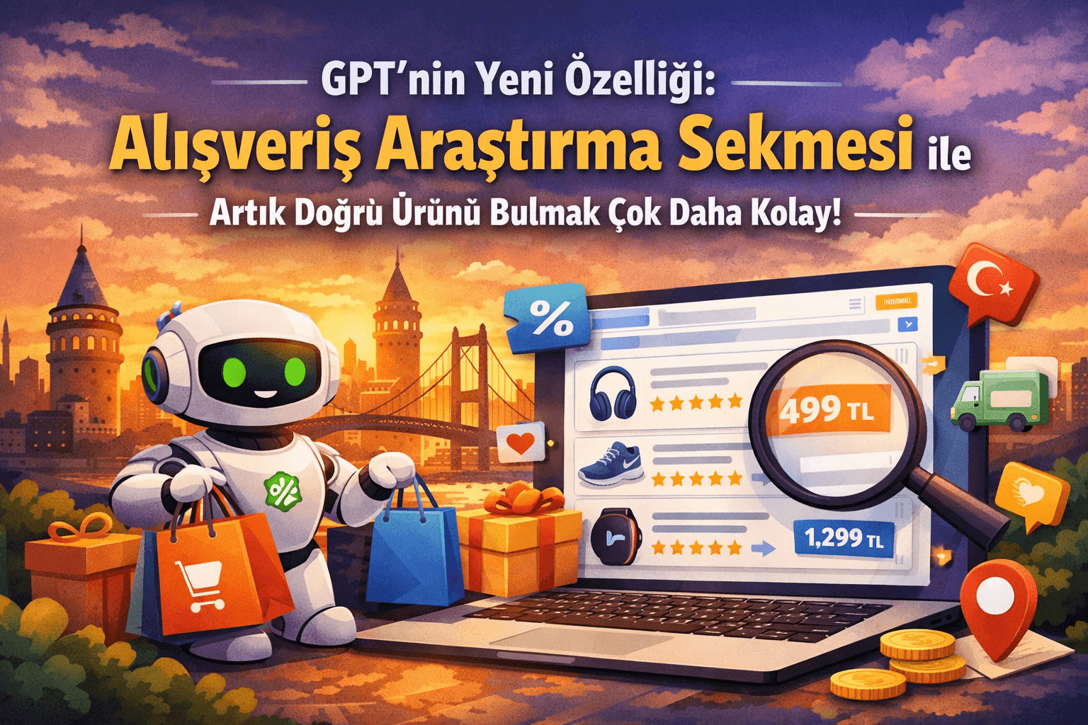 chatGPT Alışveriş Araştırma Özelliği