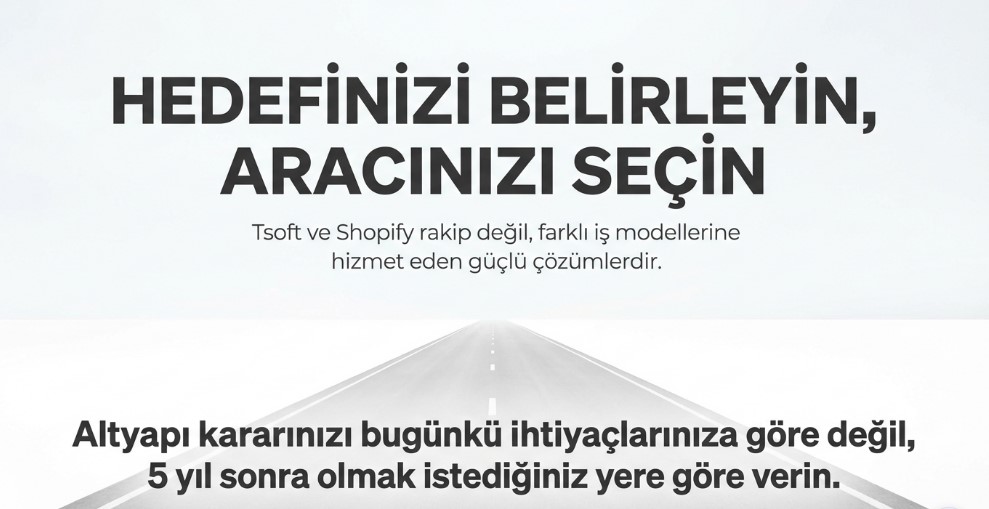 E-ticaret altyapı karşılaştırması